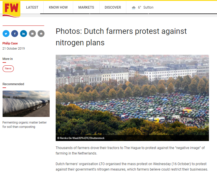 स्पेन किसान आंदोलन 