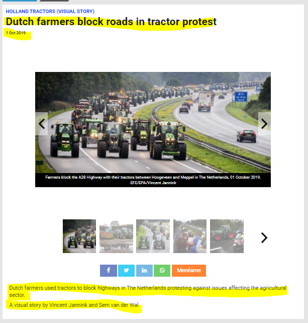 स्पेन किसान आंदोलन 