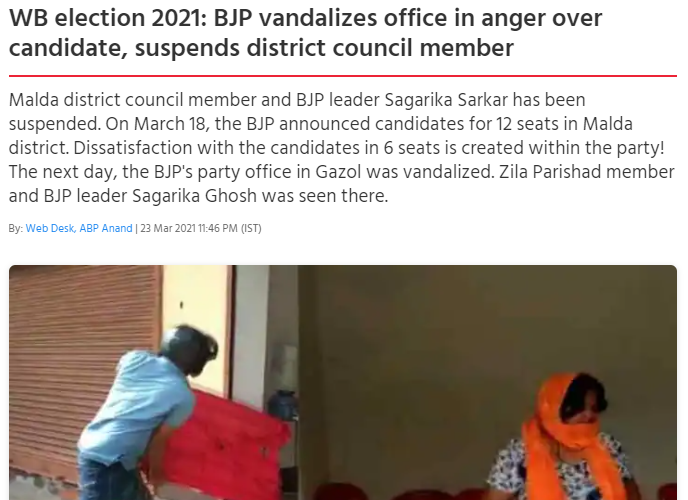  BJP workers vandalis party office over oxygen shortage