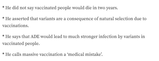 கொரோனா தடுப்பூசி போட்டவர்கள் இரண்டு ஆண்டுக்குள் இறந்து விடுவார்கள் என்று பரவும் தகவல் குறித்த உண்மைத்தன்மை