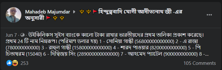 সুইস ব্যাংকে ভারতীয় নেতাদের কালো টাকার image 1