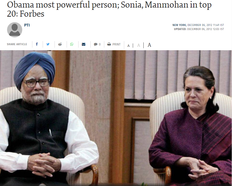 ਸਾਬਕਾ ਪੀਐਮ ਮਨਮੋਹਨ ਸਿੰਘ ਦੁਨੀਆਂ ਦੇ 50 ਸਭ ਤੋਂ ਇਮਾਨਦਾਰ ਲੋਕਾਂ ਦੀ ਸੂਚੀ ਵਿੱਚ ਪਹਿਲੇ ਸਥਾਨ ਤੇ ਹਨ