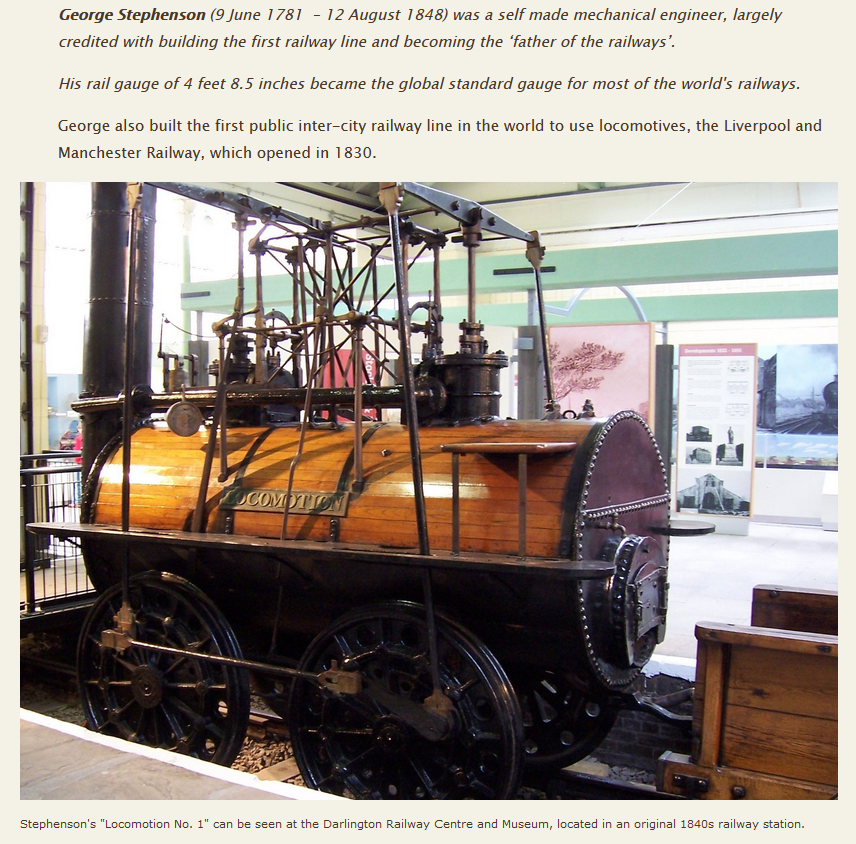 world's first train