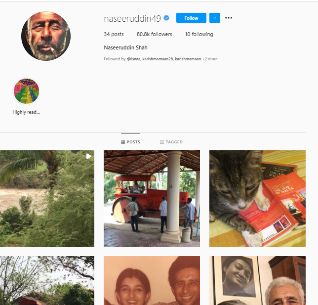 अभिनेता नसीरूद्दीन शाह नहीं करेंगे AIMIM के लिए चुनाव प्रचार