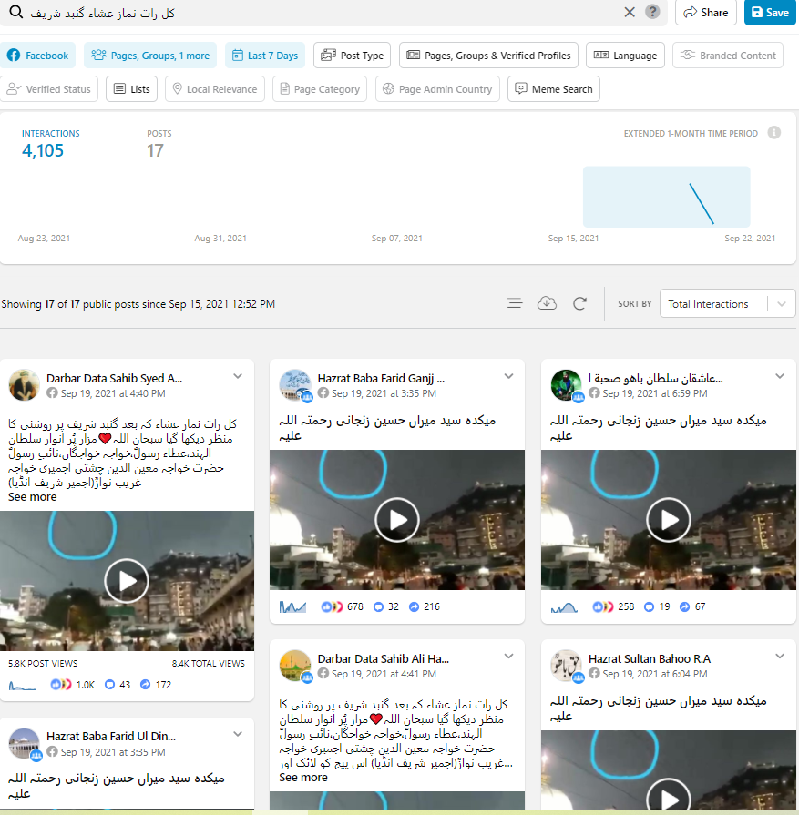 اجمیر شریف درگاہ میں معجزے کے نام پر وائرل پوسٹ کا اسکرین شارٹس