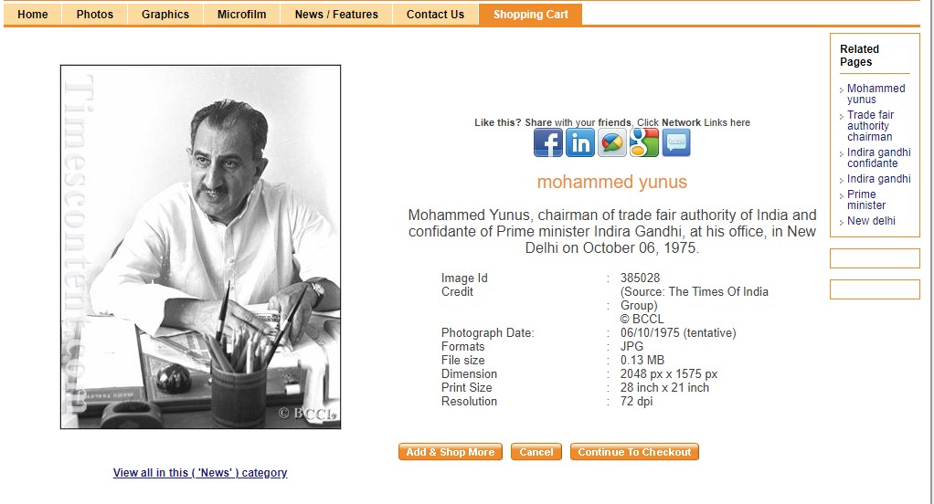 இந்திராகாந்தி கணவர் மற்றும் மாமானாருடன் இருப்பதாக கூறி பரவும் புகைப்படத்தின் உண்மைத்தன்மை - 3