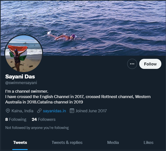 বাংলার সাঁতারু সায়নী দাস image 7