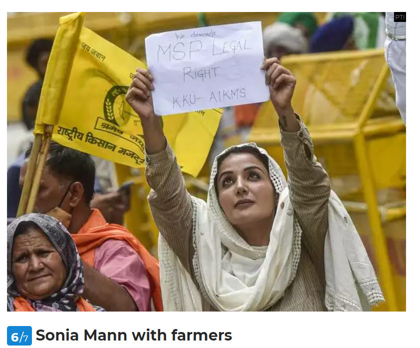 Sonia Mann ਨੇ ਹੱਥ ਵਿੱਚ ਫੜੀ ਸਾਬਕਾ Akali ਲੀਡਰ ਦੀ ਤਸਵੀਰ