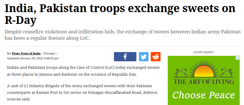 ભારત-પાક બોર્ડર પર દિવાળીની ઉજવણી 