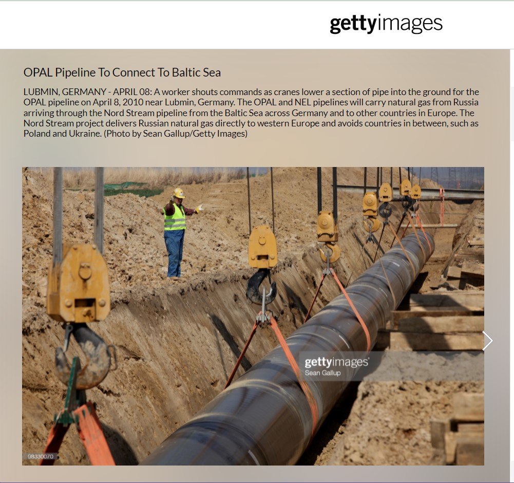 Viral image claiming to show Kandla Gorakhpur Gas Pipeline is from Getty images