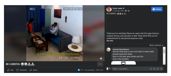 ਚਾਰਜ ਲੱਗੇ ਮੋਬਾਇਲ ਫੋਨ ਤੇ ਗੱਲ ਕਰਦਿਆਂ ਵਿਅਕਤੀ ਦੀ ਮੌਤ ਵਾਲੀ ਵੀਡੀਓ ਸਕ੍ਰਿਪਟਡ ਹੈ 