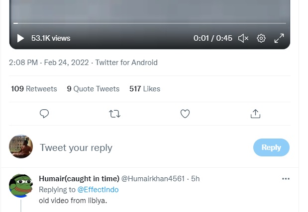 Video of jet being shot down is not from Russia-Ukraine conflict