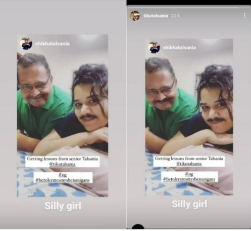Tiku Talsania Instagram 