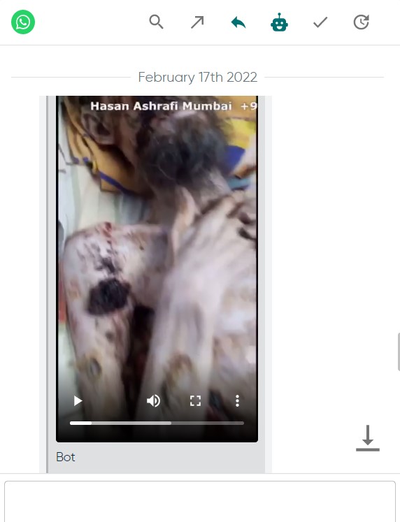  بیماری میں ملوث شخص کی ویڈیو قبر سے زندہ نکالنے کی بات فرضی ہے۔