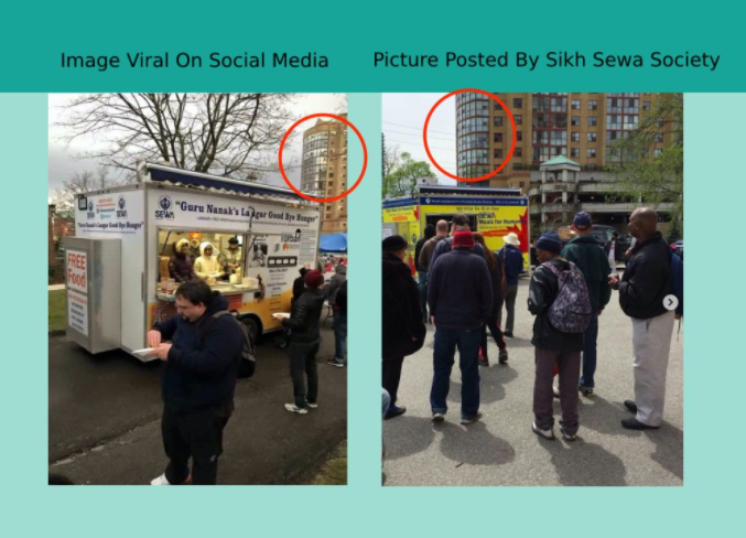 યુક્રેનના નામે વાયરલ થઈ રહેલી શીખ સેવા સોસાયટીના લંગરની આ તસવીર 6 વર્ષ જૂની છે.