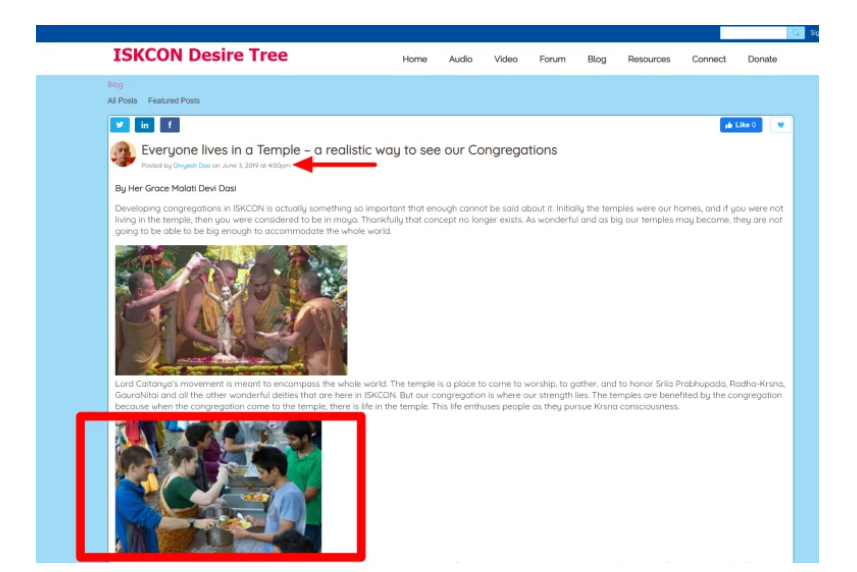 ਇਸਕੋਨ ਦੁਆਰਾ ਰਾਹਤ ਕਾਰਜ ਦੇ ਨਾਮ ਤੇ ਸ਼ੇਅਰ ਕੀਤੀ ਗਈਆਂ ਪੁਰਾਣੀਆਂ ਤਸਵੀਰਾਂ  