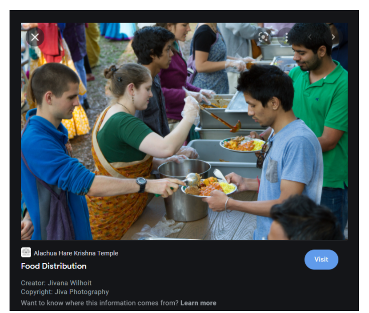 ਇਸਕੋਨ ਦੁਆਰਾ ਰਾਹਤ ਕਾਰਜ ਦੇ ਨਾਮ ਤੇ ਸ਼ੇਅਰ ਕੀਤੀ ਗਈਆਂ ਪੁਰਾਣੀਆਂ ਤਸਵੀਰਾਂ  