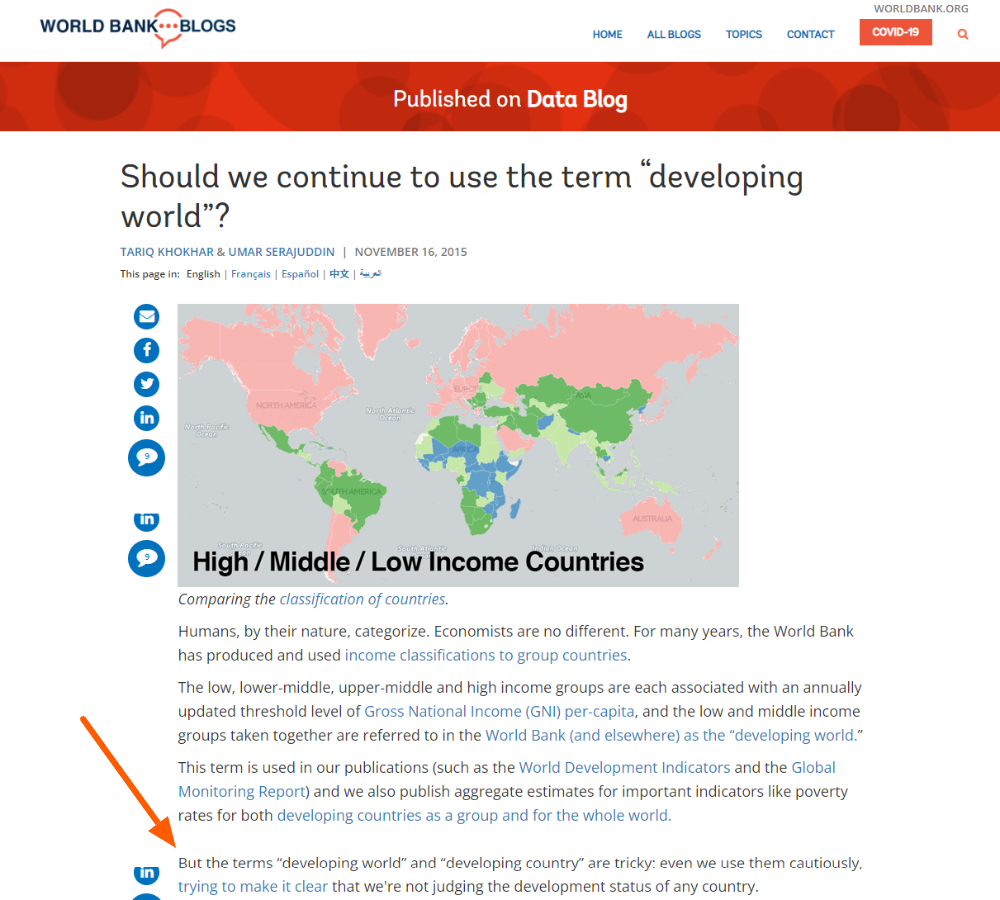 भारत के विकासशील देश