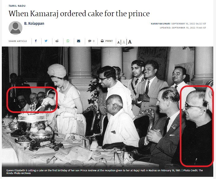 எலிசபெத் ராணியின் முன்னால் அமர்ந்து சாப்பிட்ட ஒரே மாமனிதர் 