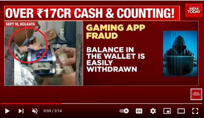 Viral video of ED raids on Kolkata businessman’s house falsely claimed to be “raid on AAP leader’s house in Surat”.