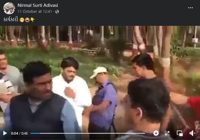 લોકો પ્રચાર કરવા ગયેલા હાર્દિકનો વિરોધ કરી રહ્યા હોવાના દાવા સાથે જૂનો વિડીયો વાયરલ