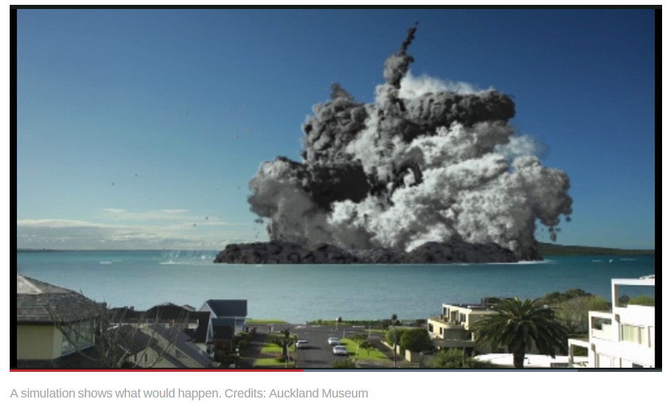 জলের নিচের আগ্নেয়গিরি জেগে ওঠার ভিডিওটি সুমাত্রার image 2