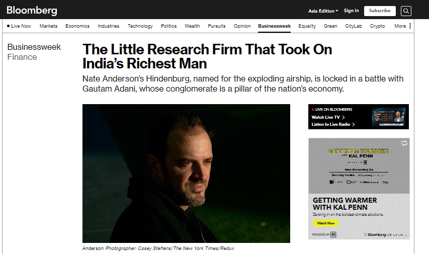 Man in the 2018 photo with Rahul Gandhi is German politician Niels Annen and not the chief of Hindenburg Research, Nate Anderson.