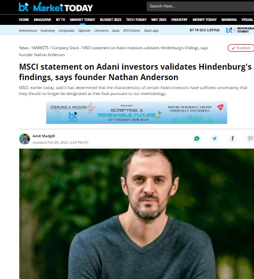 Man in the 2018 photo with Rahul Gandhi is German politician Niels Annen and not the chief of Hindenburg Research, Nate Anderson.