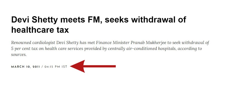 Service Tax On Healthcare