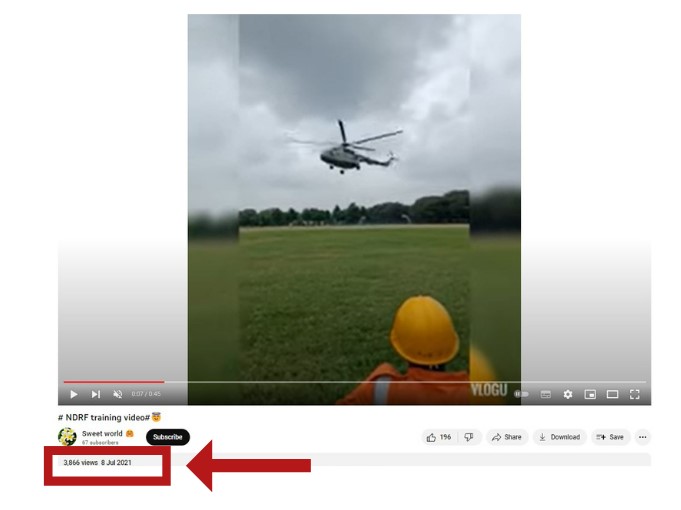 This Video Does Not Show NDRF Team Landing In Turkey For Rescue Efforts After Recent Earthquake