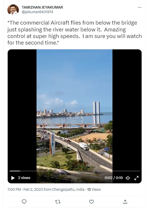 Aircraft Flying Under The Bridges? Know Truth Behind The Viral Video