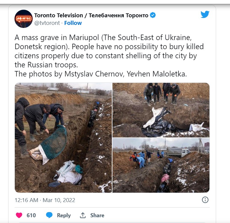 Toronto Television 's Tweet