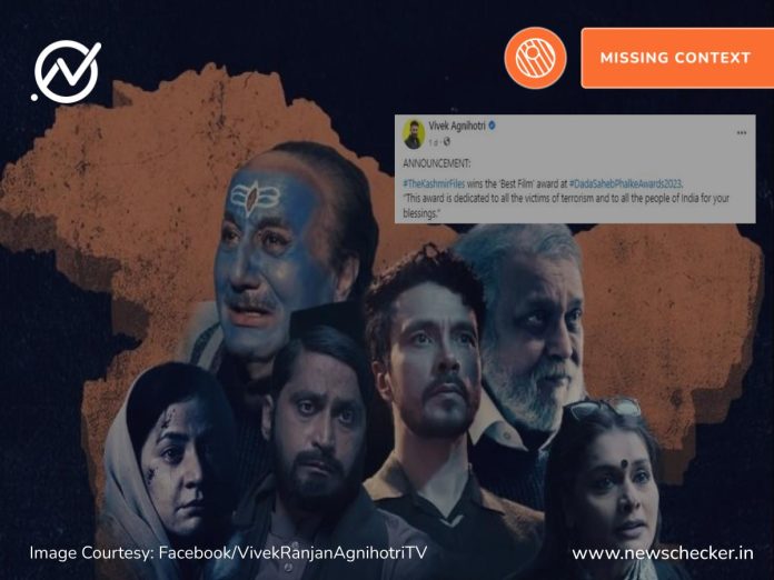 Misinformation Around The Kashmir Files