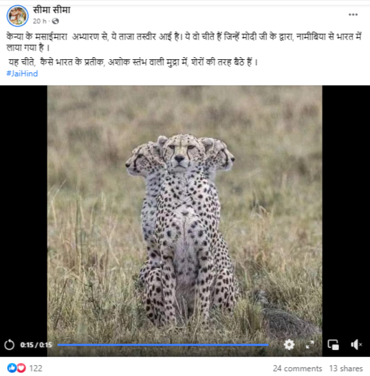 कूनो नेशनल पार्क