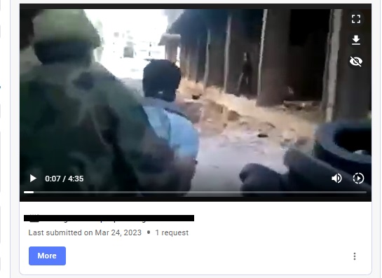 An April 2013 video of a Syrian mass execution carried out by its military falsely claimed to show Turkish soldiers shooting contractors for shoddy work.
