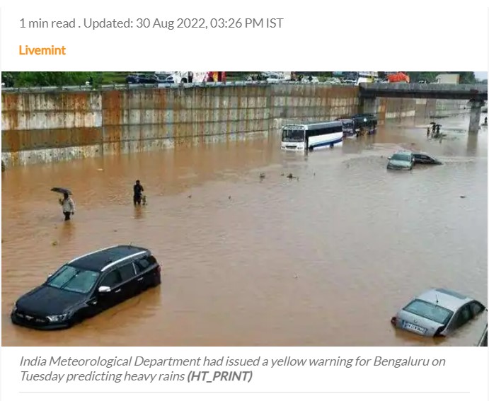 Screen grab of LIve Mint