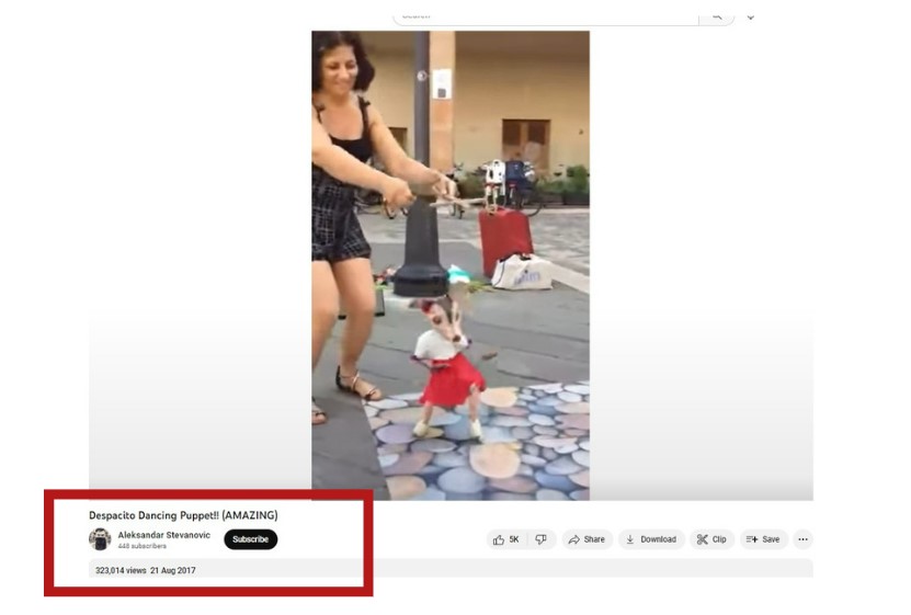 Puppet Dancing To Naatu Naatu Has Been Digitally Manipulated