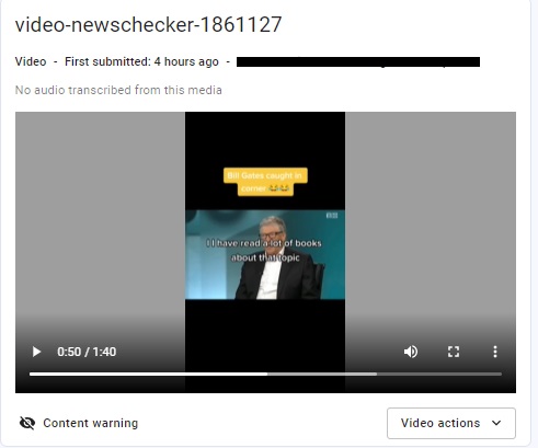 Bill Gates’s interview with an Australian news channel was edited to make it seem like he was deflecting uncomfortable questions regarding Covid vaccines and his work with computers.