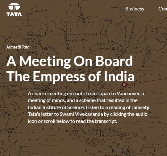  விவேகானந்தரின் தத்துவத்தால் கவரப்பட்டு டாட்டா நிறுவனத்தை ஜாம்செட்ஜி டாடா உருவாக்கினார் என்று பிரதமர் மோடி கூறியதாக வைரலாகும் தகவல்