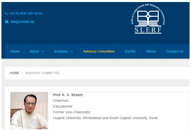 Screengrab from SLERF website