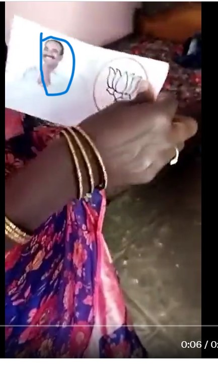 Man seen in the cover containing currency in the viral video