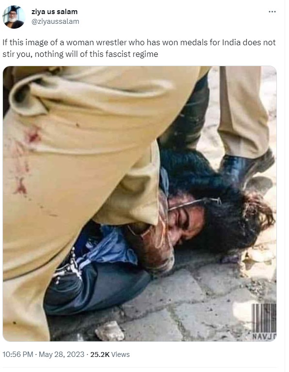 ਓਲੰਪੀਅਨ ਸਾਕਸ਼ੀ ਮਲਿਕ ਦੀ ਹੈ ਇਹ ਤਸਵੀਰ