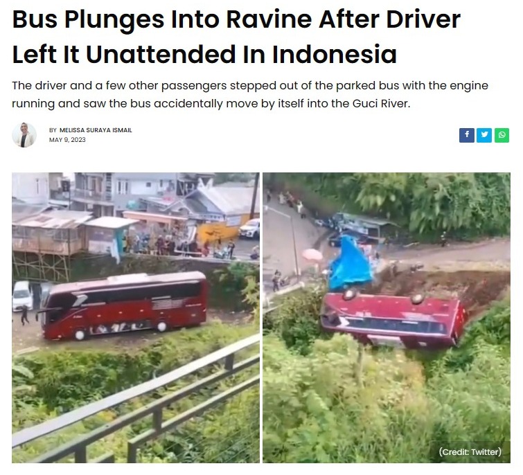 ಮಣಿಪುರದಲ್ಲಿ ಪ್ರಪಾತಕ್ಕೆ ಬಸ್‌ ಬಿದ್ದ ಬಸ್‌, ವೈರಲ್‌ ವೀಡಿಯೋ ನಿಜವೇ?