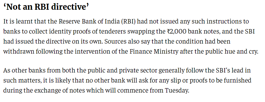 Fact Check: ₹2000 च्या नोटा बँकेत भरण्यासाठी विशिष्ट फॉर्मची गरज आहे का?