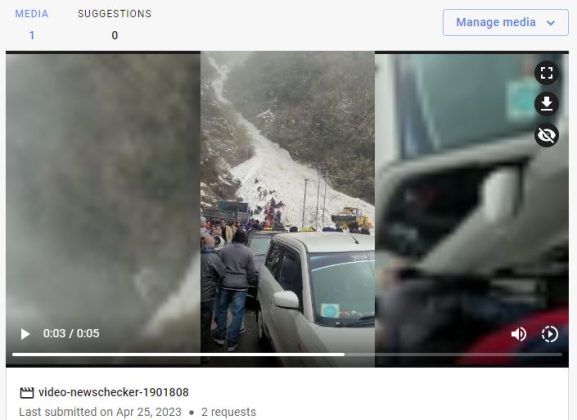 ਕੁੱਲੂ ਮਨਾਲੀ ਵਿੱਚ ਆਇਆ ਬਰਫੀਲਾ ਤੂਫ਼ਾਨ