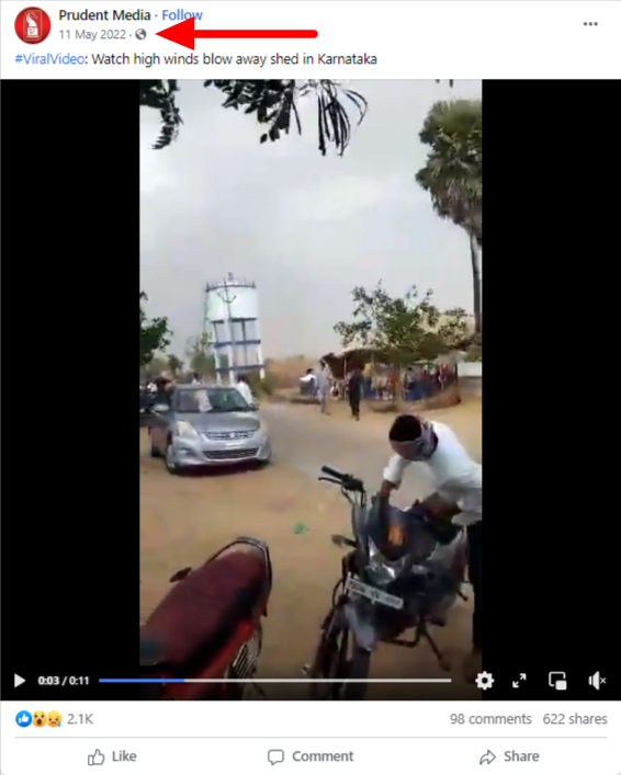 ಬಿಪರ್ ಜಾಯ್ ಚಂಡಮಾರುತದ ಪರಿಣಾಮ ತೋರಿಸಲು ಹಳೆಯ, ಸಂಬಂಧವೇ ಇಲ್ಲದ ವೀಡಿಯೋಗಳ ಬಳಕೆ!