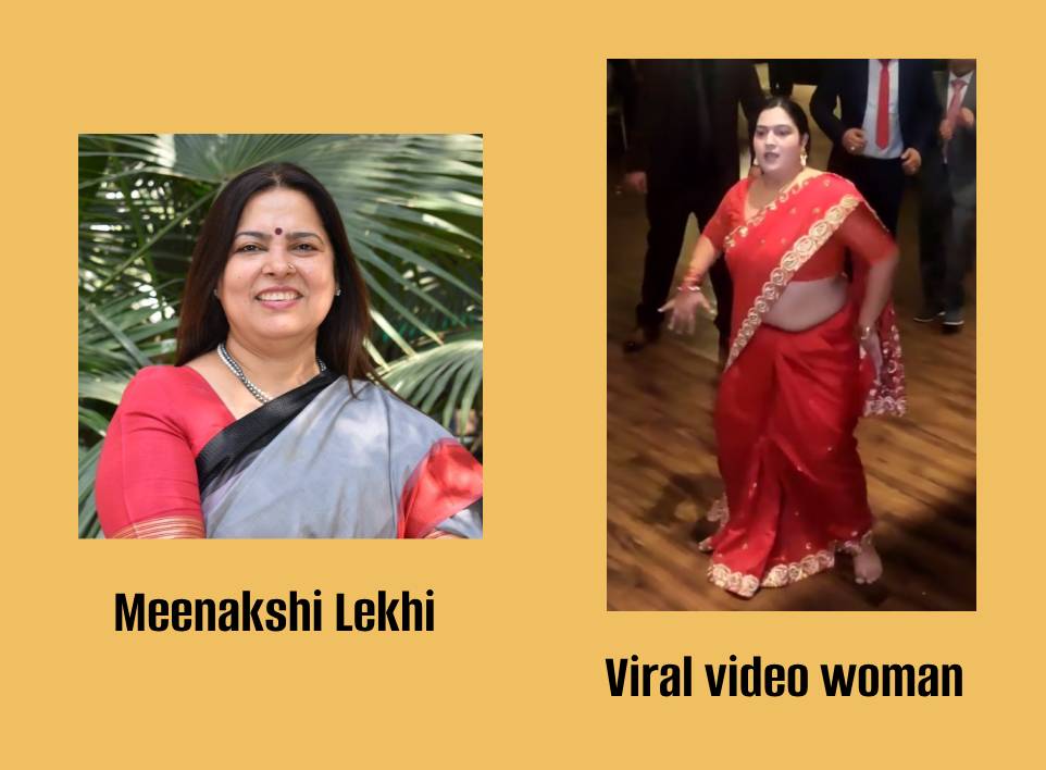 மத்திய அமைச்சர் மீனாட்சி லேகியின் நடனம் என்று வைரலாகும் வீடியோ