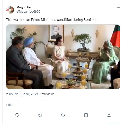 Manmohan Singh and Sonia Gandhi