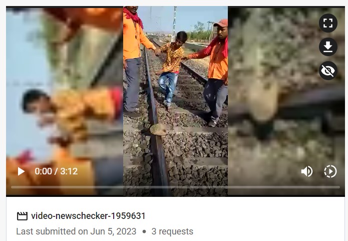 Fact Check: रेल्वे ट्रॅकवर दगड ठेवणाऱ्या मुलाचा हा व्हायरल व्हिडिओ सध्याचा नाही, काय आहे यामागचे सत्य?