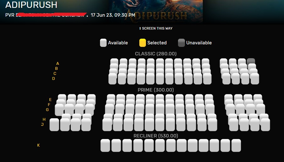 The seat next to Lord Hanuman during Adipurush screenings will not cost extra, Newschecker found.
